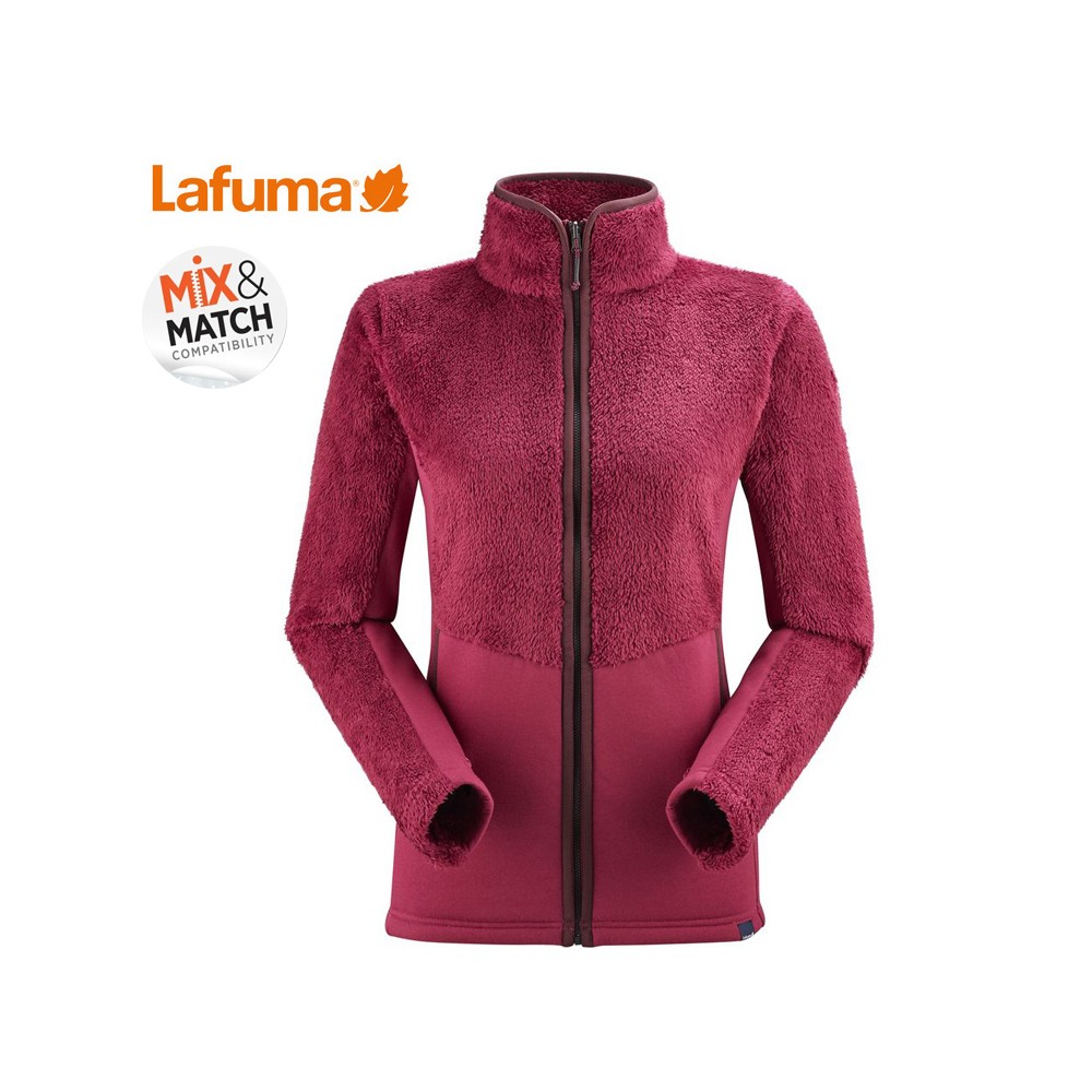 Polaire LAFUMA Chatham F-Zip Rouge Femme