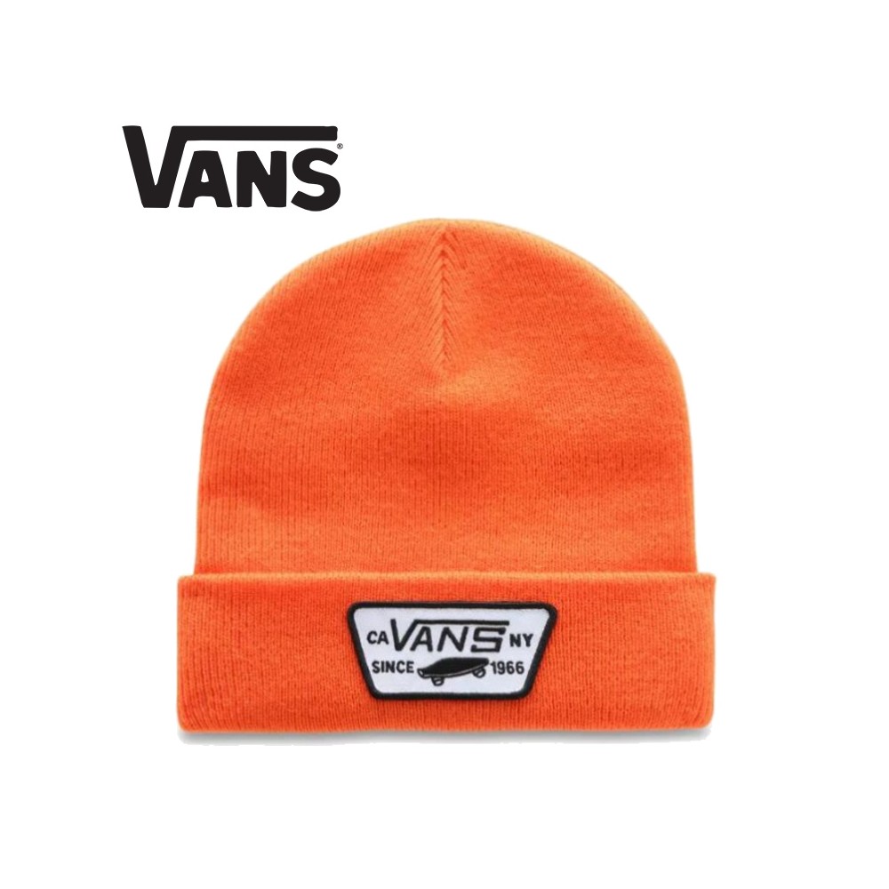 Bonnet à revers VANS Milford Orange Unisexe