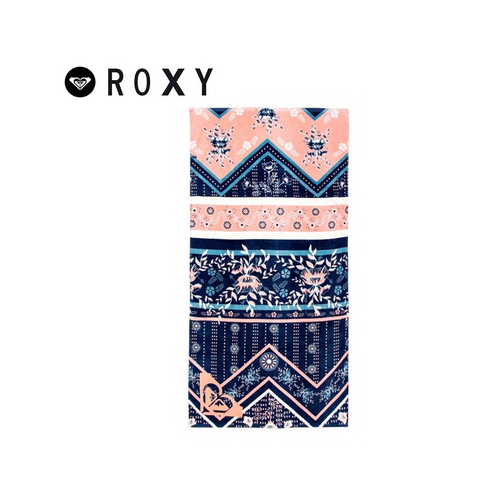 Serviette de plage ROXY Pretty Simple Bleu Unisexe