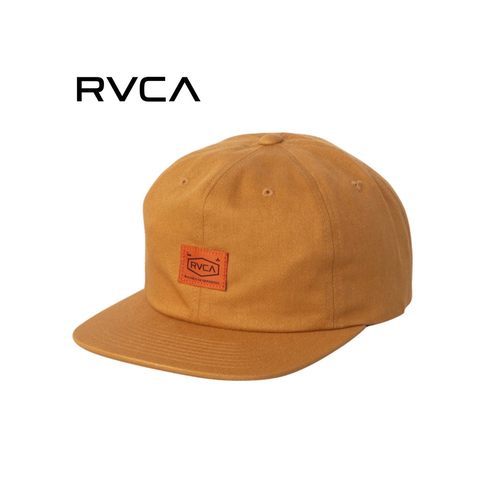 Casquette RVCA Chain Mail Claspback Camel Unisexe