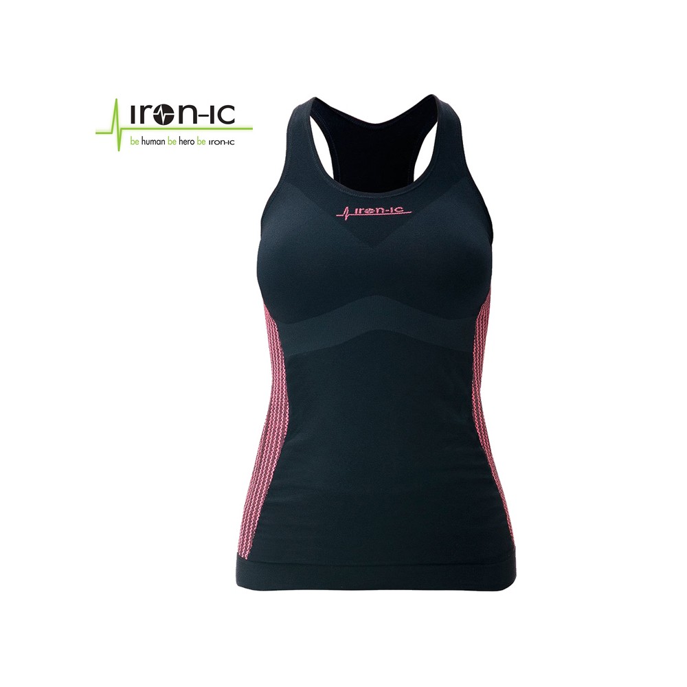 Débardeur de sport IRON-IC Tank Top Noir Femme