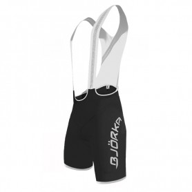 Bibshort de vélo Bjorka Team Noir / Blanc Homme