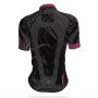 Maillot de vélo BJORKA Cobra Noir / Rose Femme