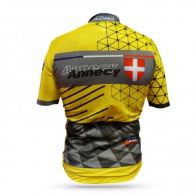 Maillot de vélo BJORKA Annecy Jaune Homme