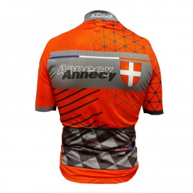 Maillot de vélo BJORKA Annecy Rouge Homme