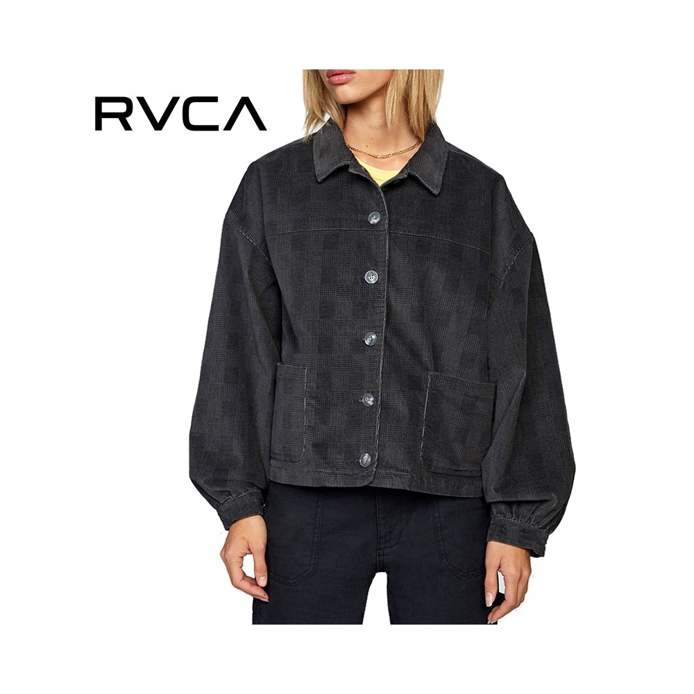 Veste RVCA Bel Shirt Noir Femme