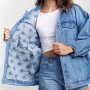 Veste RVCA Lounger Denim Bleu Jean Femme