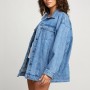 Veste RVCA Lounger Denim Bleu Jean Femme