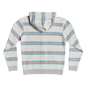 Sweat à capuche zippé QUIKSILVER Great Otway Gris Junior