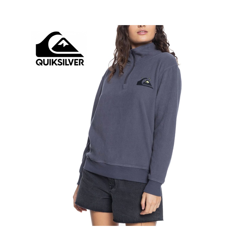 Polaire 1/2 zip QUIKSILVER Womens Gris Femme