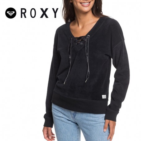 Sweat ROXY Over the Falls Noir Femme