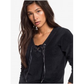 Sweat ROXY Over the Falls Noir Femme