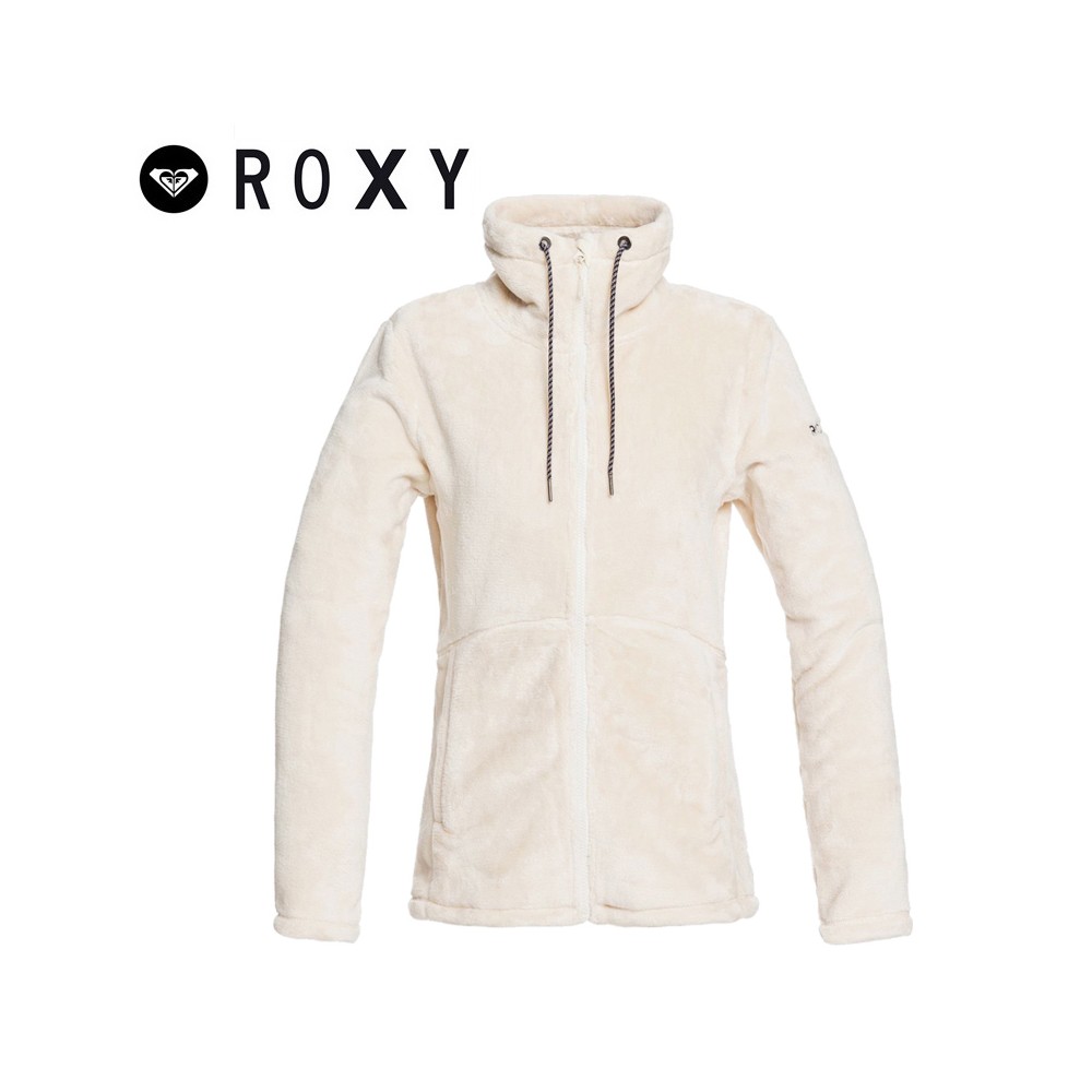 Veste polaire ROXY Tundra Crème Femme