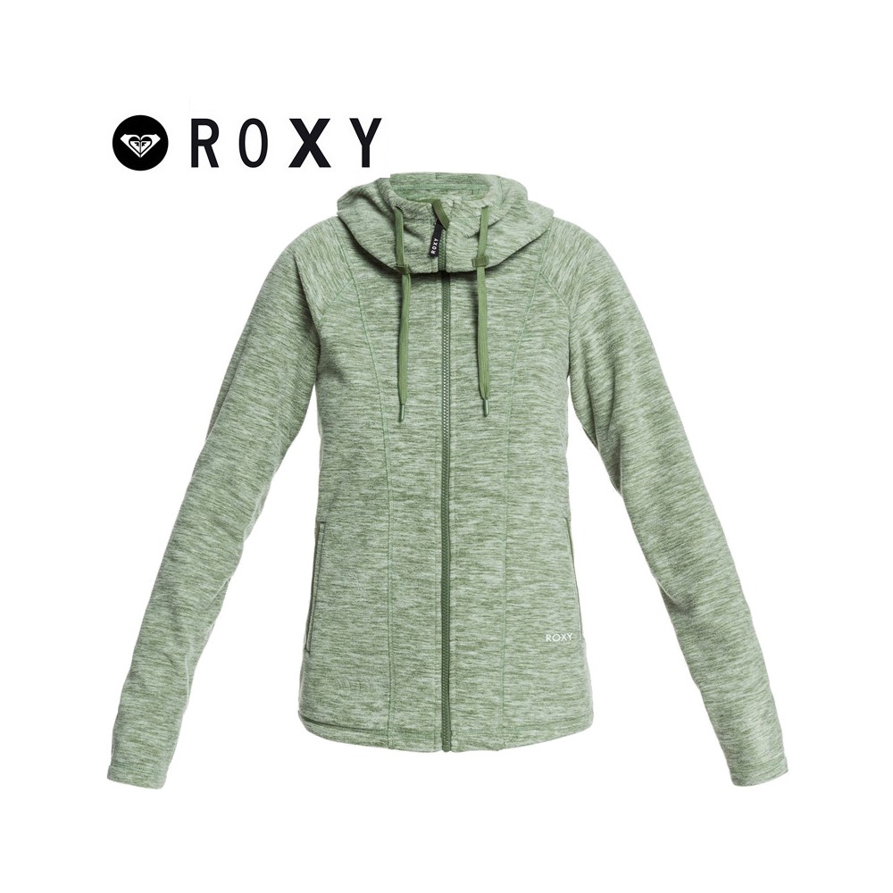 Veste polaire ROXY Electric Feeling Vert Femme