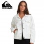 Veste en jean QUIKSILVER Womens Blanc Femme