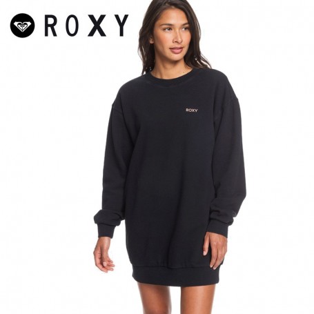 Robe Sweat ROXY Secret Break Anthracite Femme