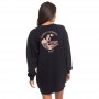 Robe Sweat ROXY Secret Break Anthracite Femme