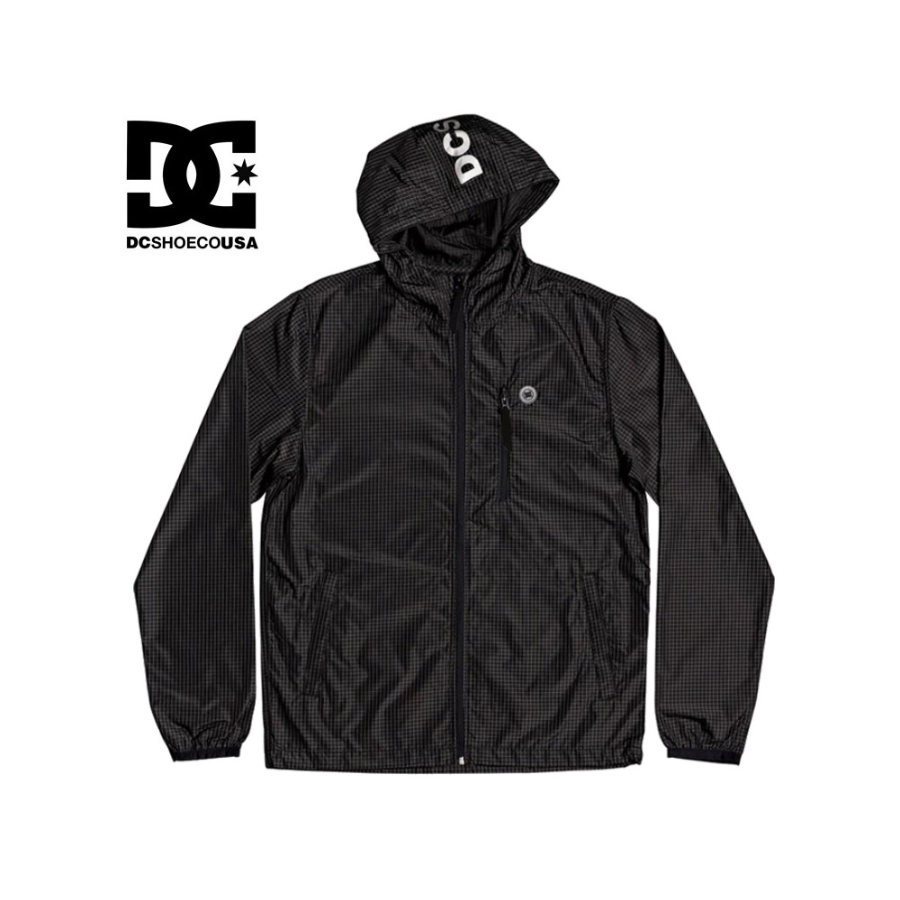 Veste coupe-vent DC SHOES Dagup Noir Homme