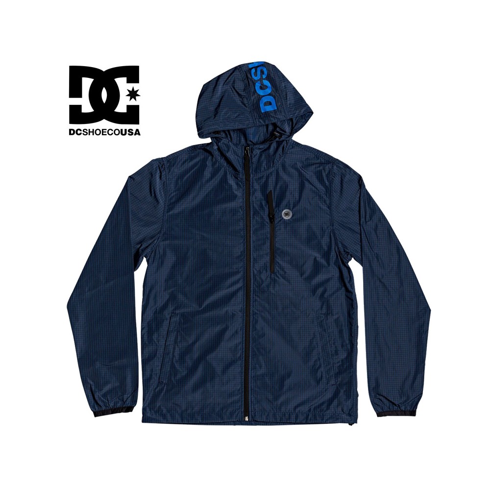 Veste coupe-vent DC SHOES Dagup Bleu marine Homme