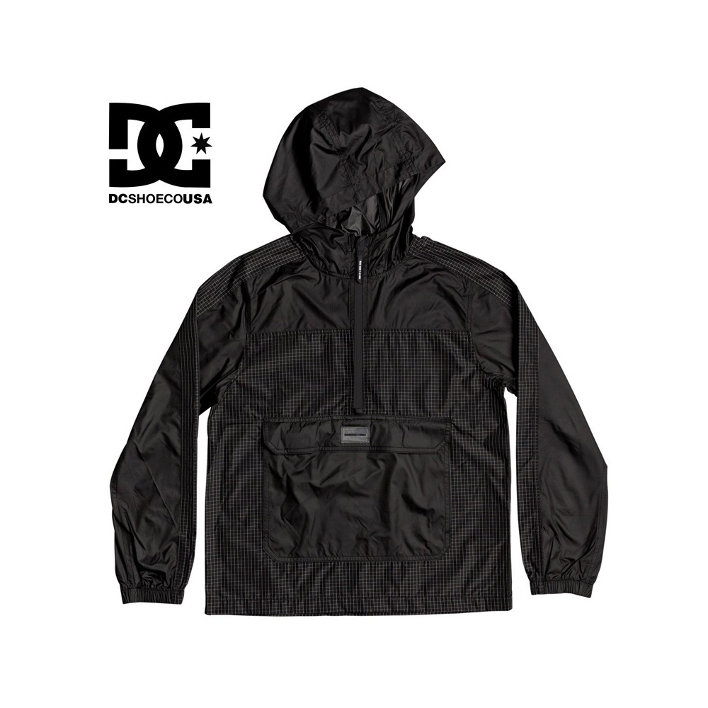 Anorak coupe-vent DC SHOES Field Noir Homme