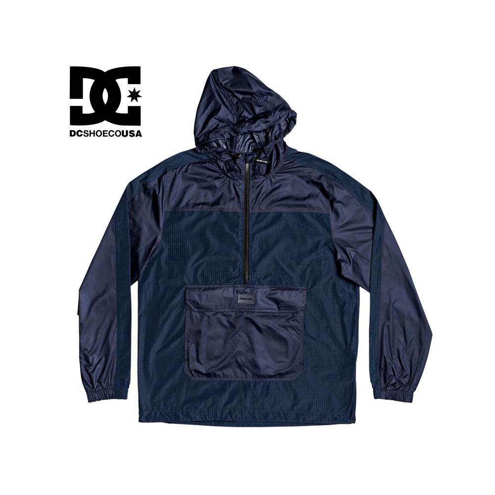 Anorak coupe-vent DC SHOES Field Bleu marine Homme