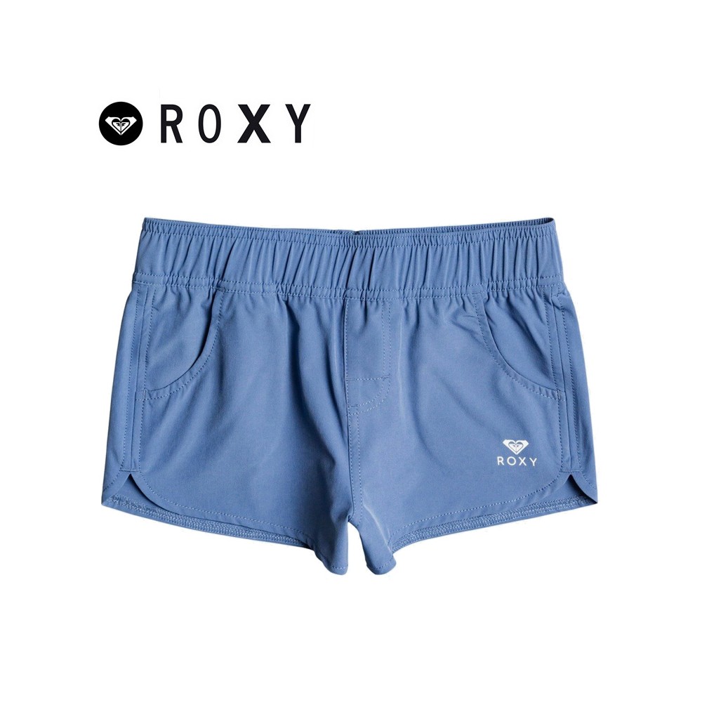 Short de bain ROXY Waves 2 Bleu Fille