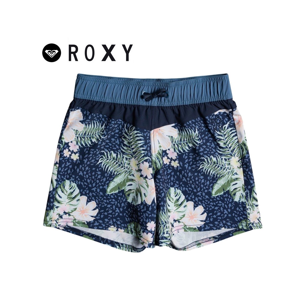 Short de bain ROXY Lovely Sun 5" Bleu Fille