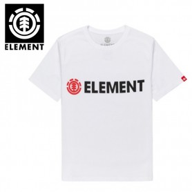 T-shirt ELEMENT Blazin SS Boy Blanc Garçon