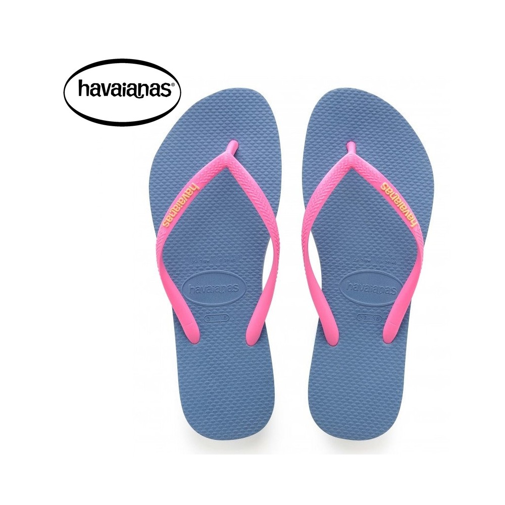 Tongs HAVAIANAS Pop-up Bleu gris Femme