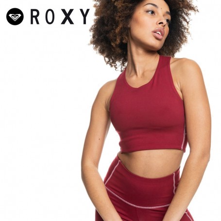 Brassière ROXY Golden Hours Bordeaux Femme