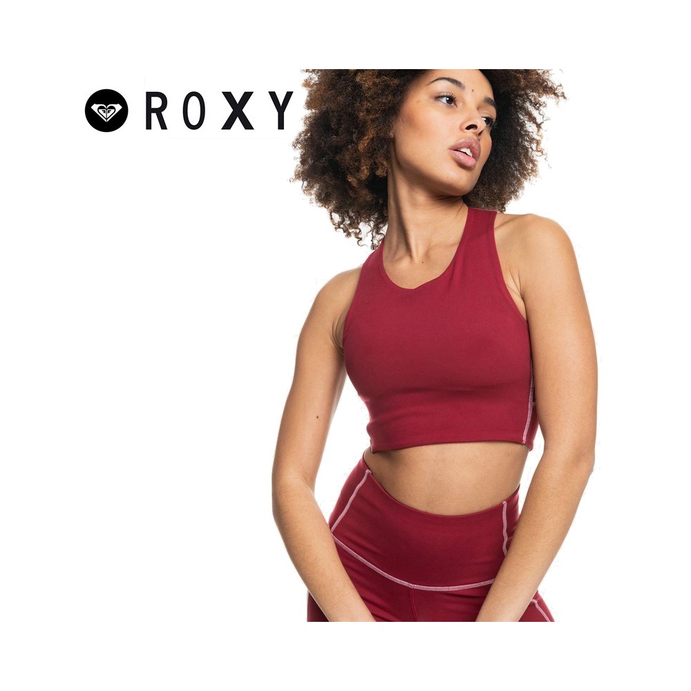 Brassière ROXY Golden Hours Bordeaux Femme