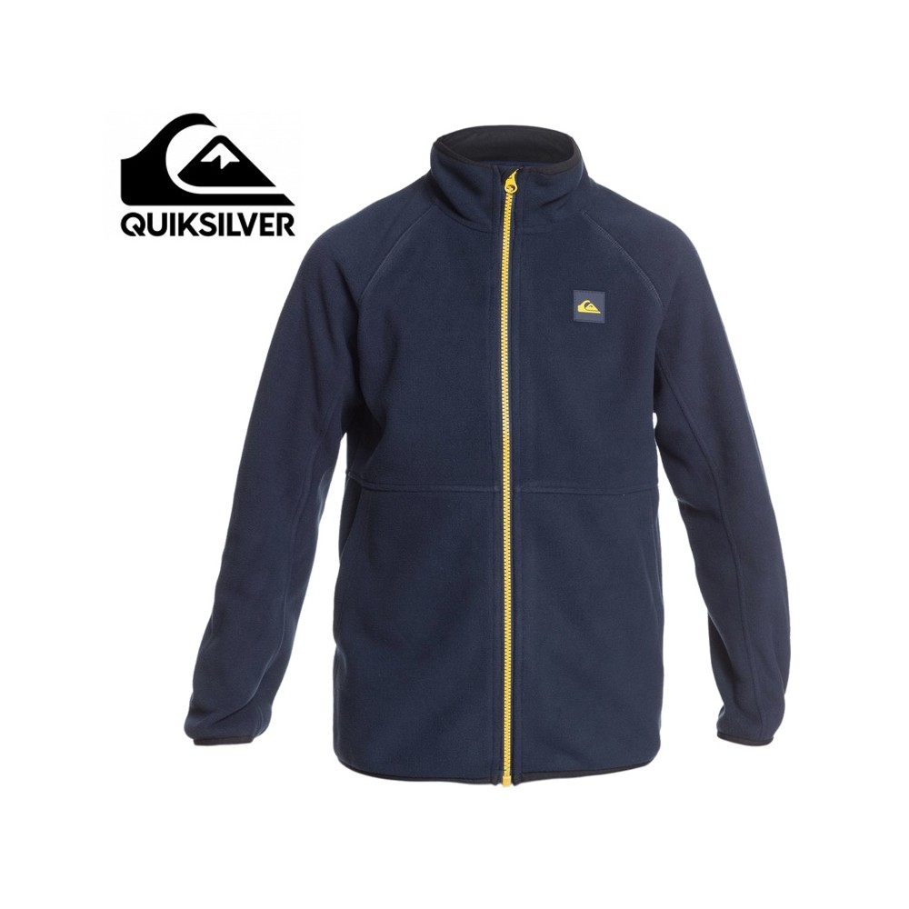 Veste polaire QUIKSILVER Butter Bleu marine Garçon