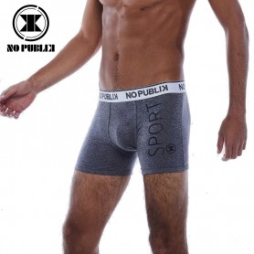 Boxer NO PUBLIK Sport Gris Homme