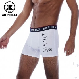 Boxer NO PUBLIK Sport Blanc...