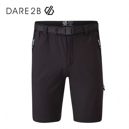 Short de randonnée Dare 2B Tuned In Noir Homme