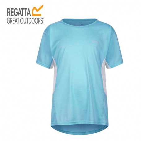 Tee-shirt de randonnée REGATTA Takson III Bleu Junior