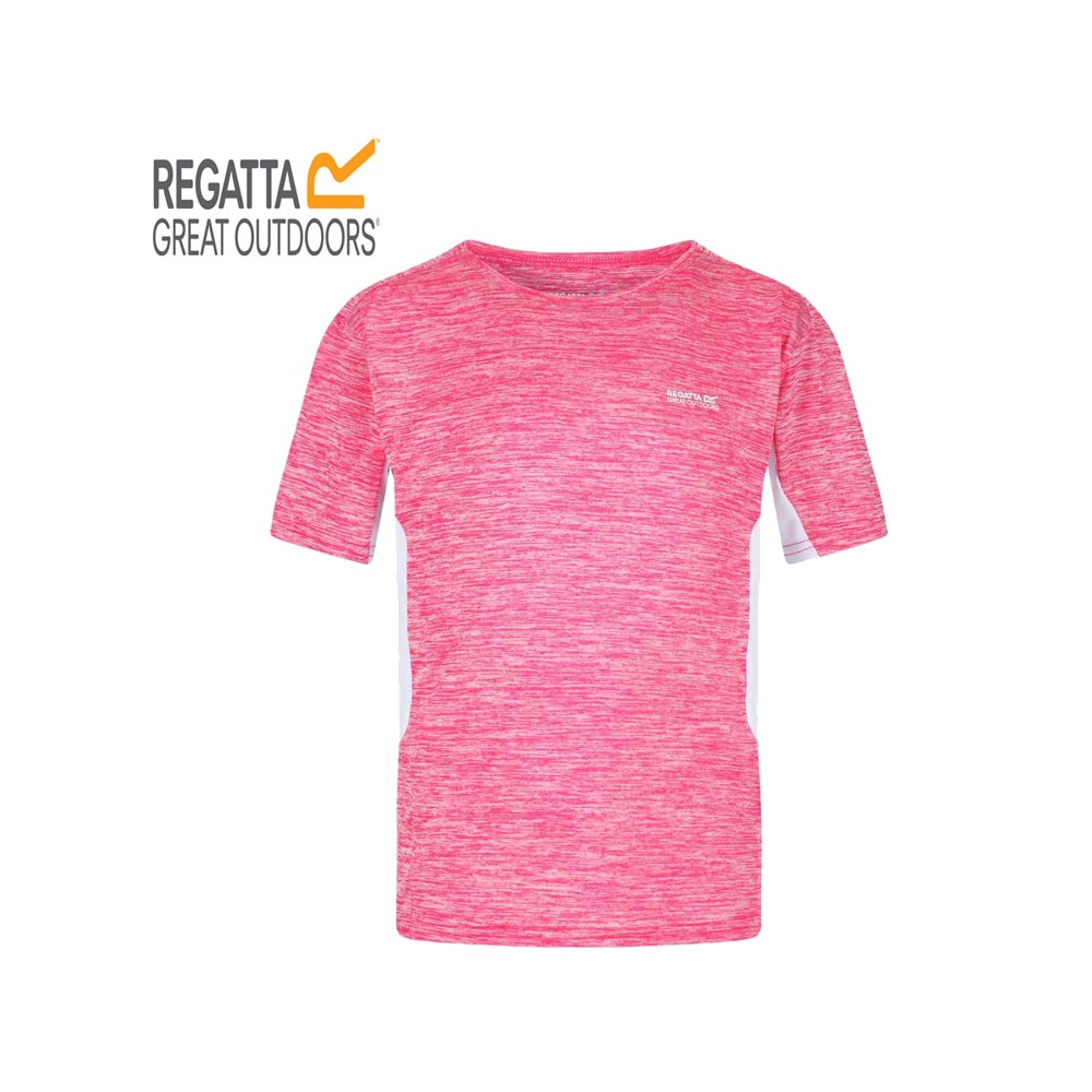 Tee-shirt de randonnée REGATTA Takson III Rose Junior