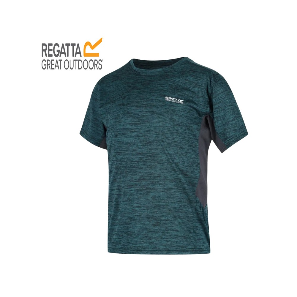 Tee-shirt de randonnée REGATTA Takson III Vert Junior