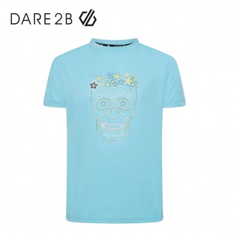 Tee-shirt de randonnée DARE 2B Rightful Bleu clair Junior