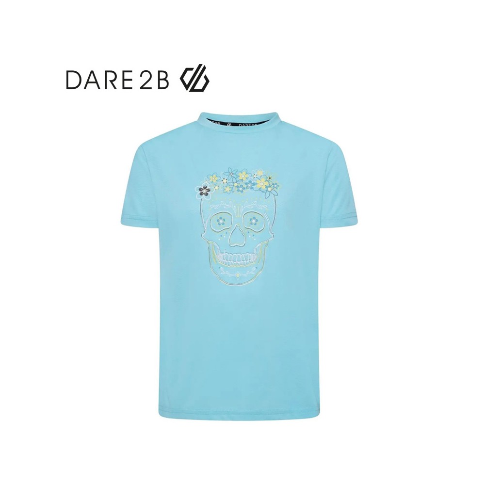 Tee-shirt de randonnée DARE 2B Rightful Bleu clair Junior