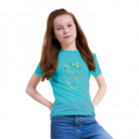 Tee-shirt de randonnée DARE 2B Rightful Bleu clair Junior