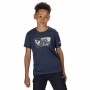 Tee-shirt de randonnée REGATTA Alvarado V Bleu denim Junior