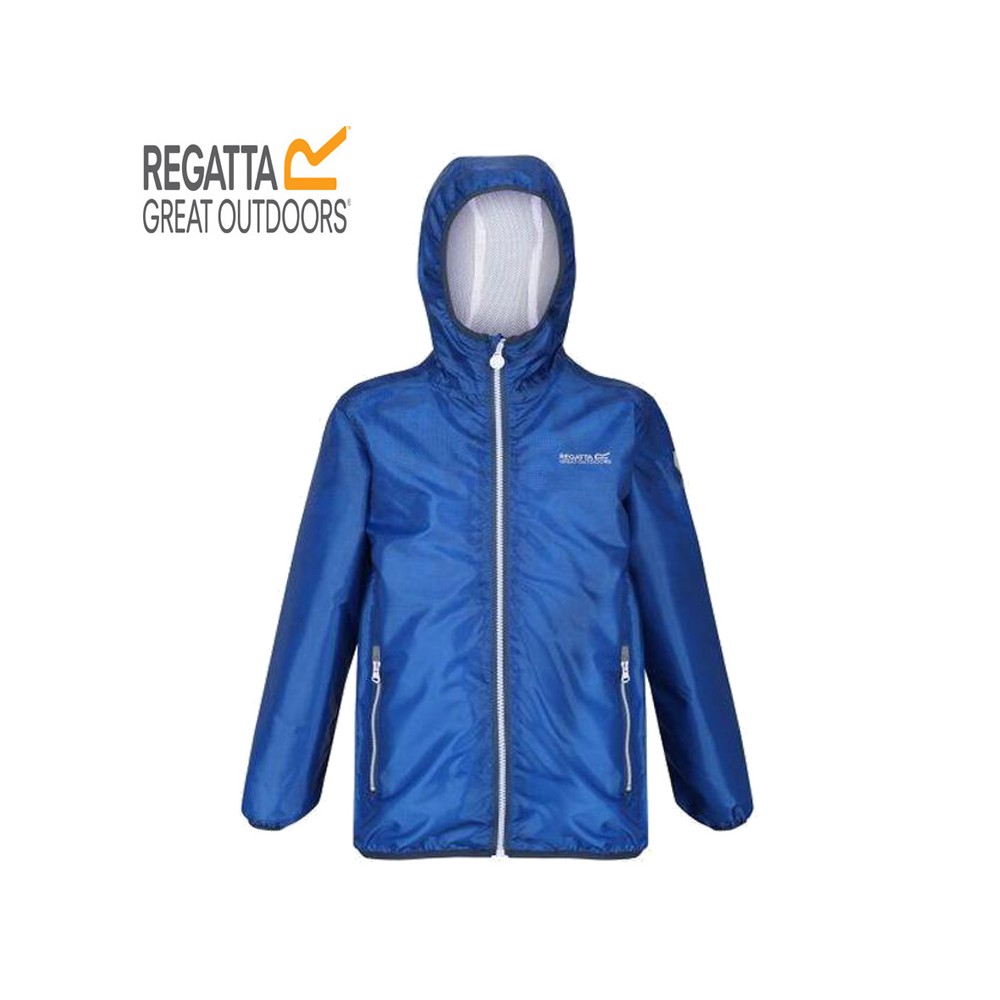 Veste imperméable REGATTA Printed Lever Bleu nautique Junior