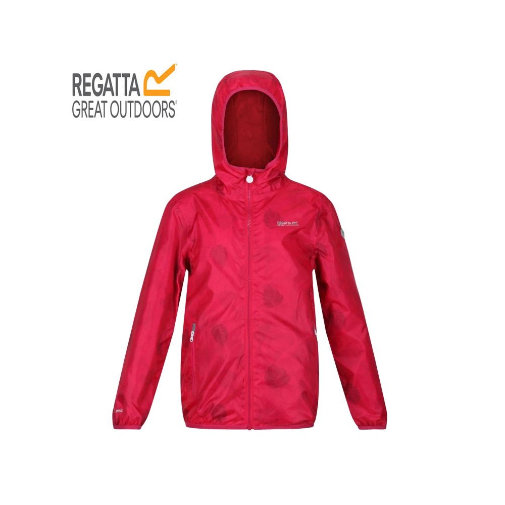 Veste imperméable REGATTA Printed Lever Rose Junior