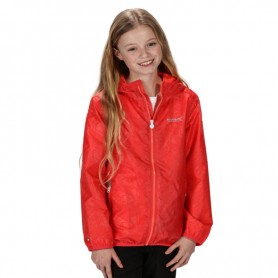 Veste imperméable REGATTA Printed Lever Corail Junior