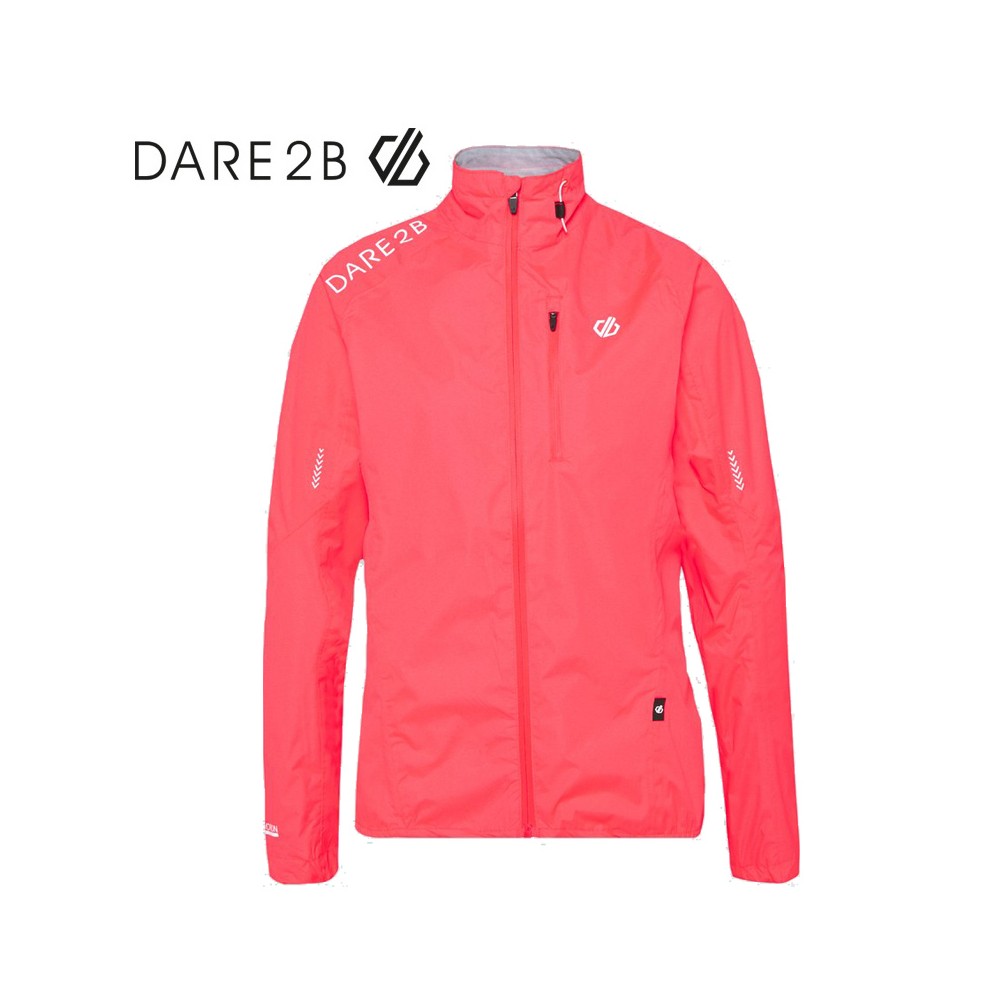 Veste de vélo DARE 2B Mediant Rose fluo Femme