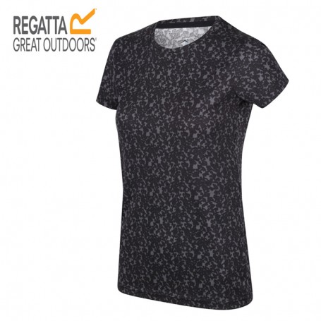 Tee-shirt de randonnée REGATTA Fingal Edition Gris Femme
