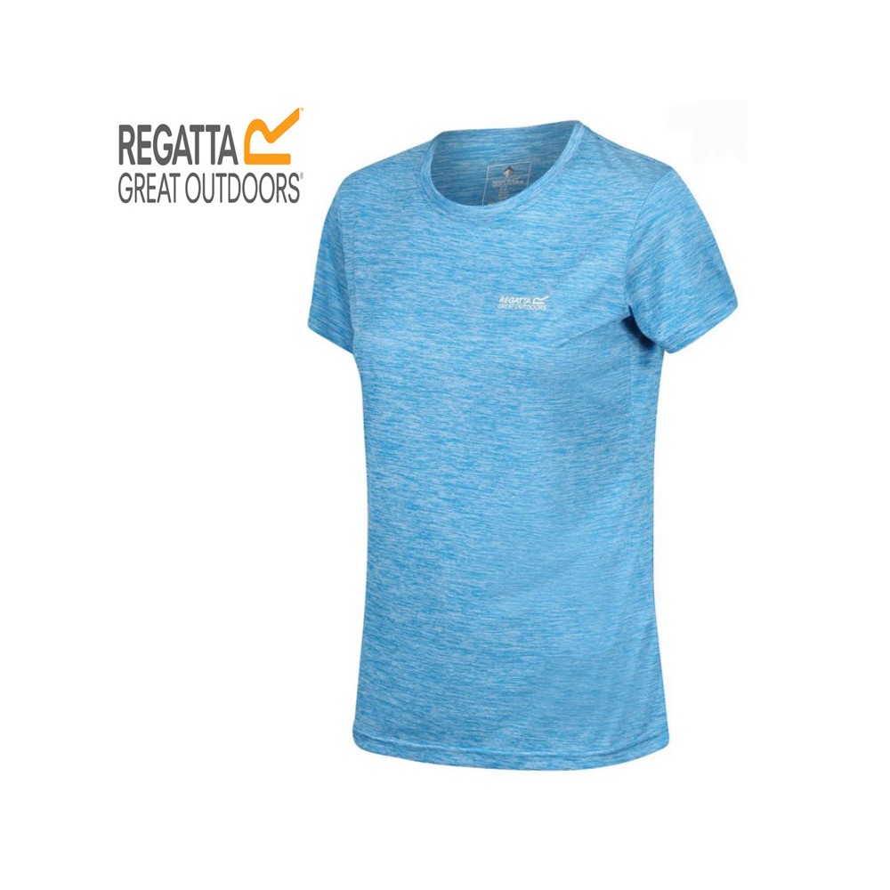 Tee-shirt de randonnée REGATTA Fingal Edition Bleu Femme