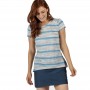 Tee-shirt de randonnée REGATTA Limonite IV Bleu Femme