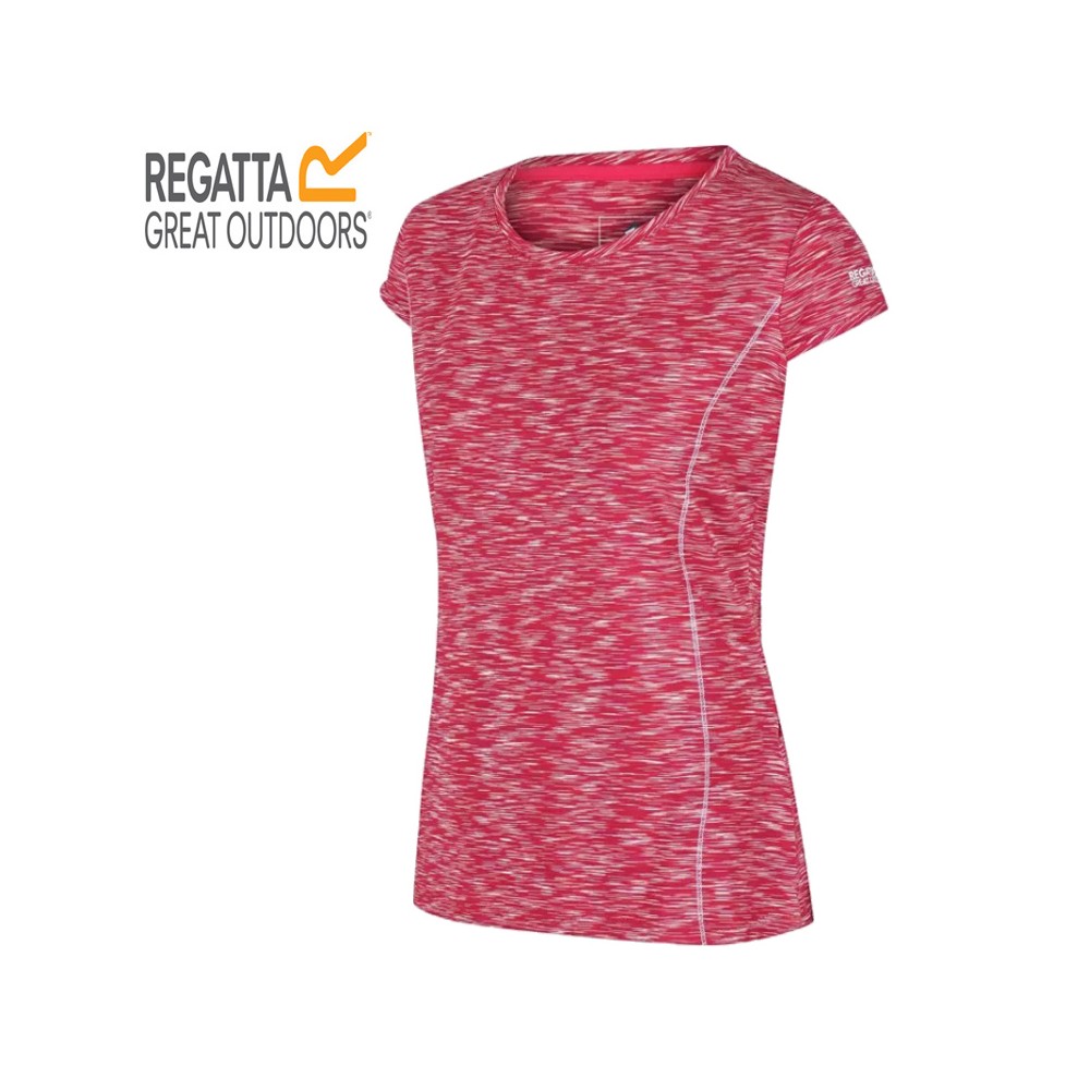 Tee-shirt de randonnée REGATTA Hyperdimension Cerise Femme